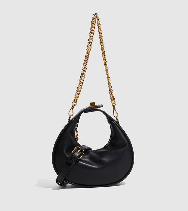 Charles & Keith Mini Crescent Hobo Bag